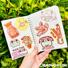 Load image into Gallery viewer, Indecisive Sticker Hoarder Club Sticker Book