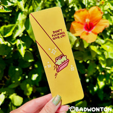 Load image into Gallery viewer, Froggo Don't Fucking Give Up Bookmark