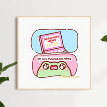 Load image into Gallery viewer, Breaking News Comic Art Print