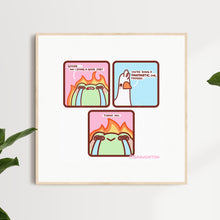 Load image into Gallery viewer, You're Doing A Fantastic Job Comic Art Print