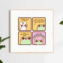 Load image into Gallery viewer, I Don't Fucking Know Comic Art Print