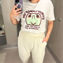 Load image into Gallery viewer, Froggo My Tummy Hurts Shirt