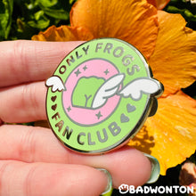 Load image into Gallery viewer, OnlyFrogs Fan Club Enamel Pin