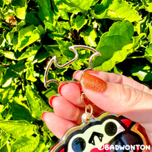 Load image into Gallery viewer, Frogcula Rainbow Acrylic Keychain