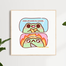 Load image into Gallery viewer, When Life Gives You Lemons Comic Art Print