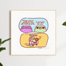 Load image into Gallery viewer, My Kids Comic Art Print
