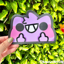 Load image into Gallery viewer, Gengar Car Window Peeker Sticker