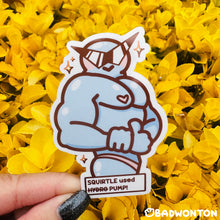 Load image into Gallery viewer, Swole Squad Squirtle Sticker