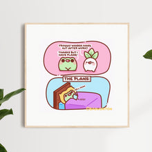 Load image into Gallery viewer, The Plans Comic Art Print