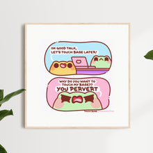 Load image into Gallery viewer, Touch Base Comic Art Print