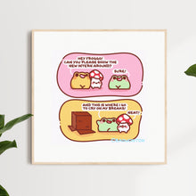 Load image into Gallery viewer, This Is Where I Go To Cry Comic Art Print