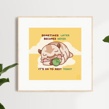 Load image into Gallery viewer, Appa Rest Today Art Print