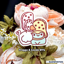 Load image into Gallery viewer, Froggo & Goose Crocs BFFS Stickers