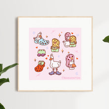 Load image into Gallery viewer, Froggo & Goose Crocs BFFS Art Print