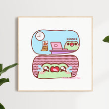 Load image into Gallery viewer, Inhale FUUUCK Comic Art Print