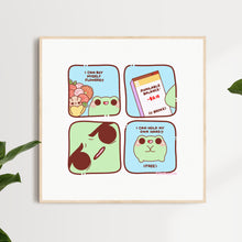 Load image into Gallery viewer, I Can Buy Myself Flowers Comic Art Print