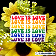 Load image into Gallery viewer, Love Is Love Pride Sticker