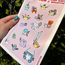 Load image into Gallery viewer, Danger-Mon Sticker Sheet