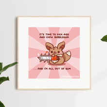 Load image into Gallery viewer, Eevee Chainsaw Art Print