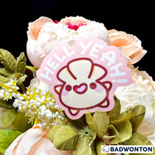 Load image into Gallery viewer, Badwonton Hell Yeah Emoji Sticker