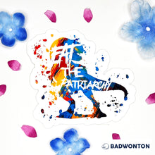 Load image into Gallery viewer, Eat The Patriarchy Dino Sticker