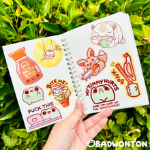 Load image into Gallery viewer, Indecisive Sticker Hoarder Club Sticker Book

