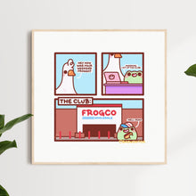 Load image into Gallery viewer, Hit The Club Comic Art Print
