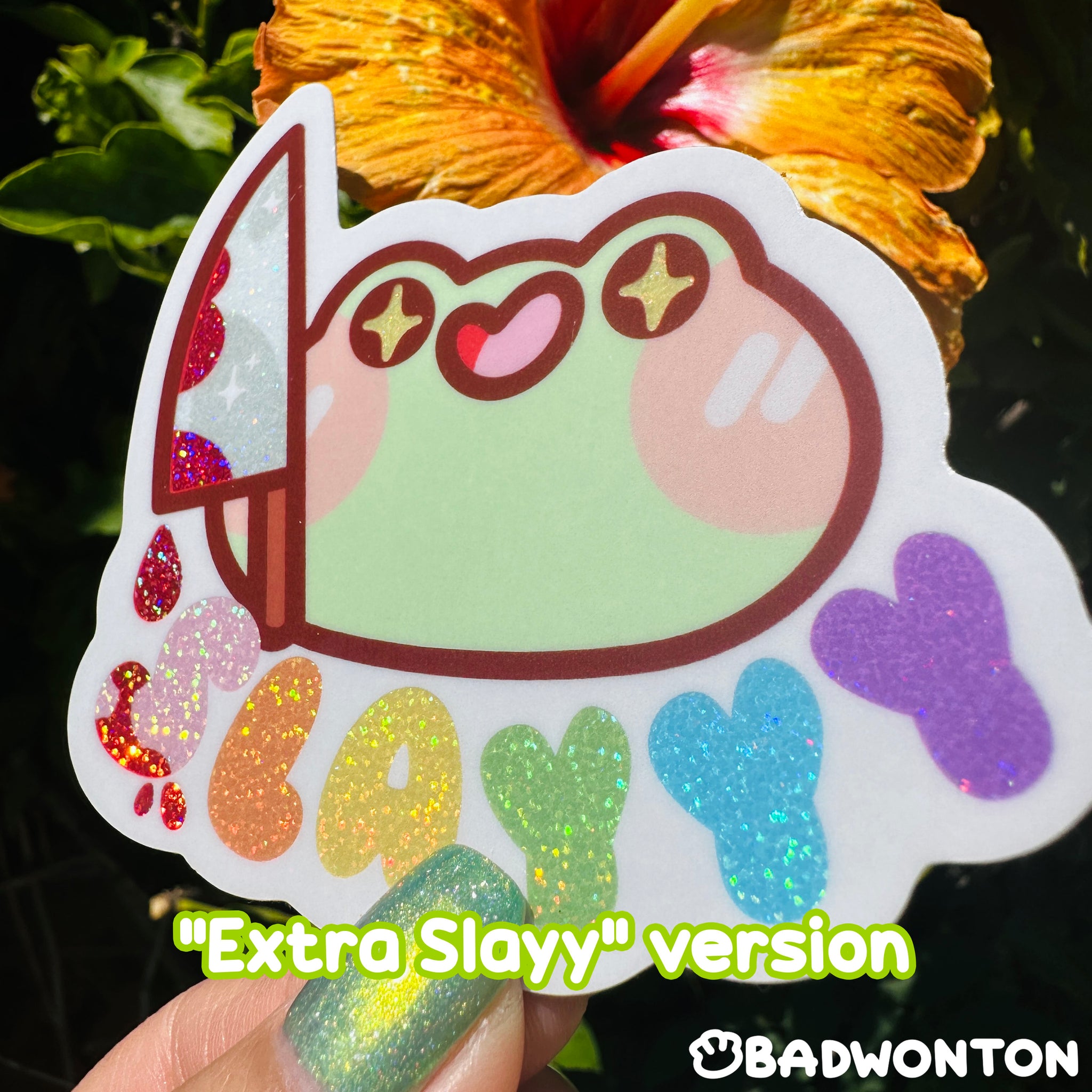 Froggo SLAYYY Sticker – badwonton