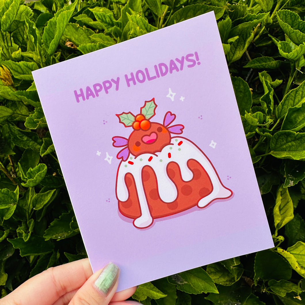 Wooper Pudding Holiday Greeting Card