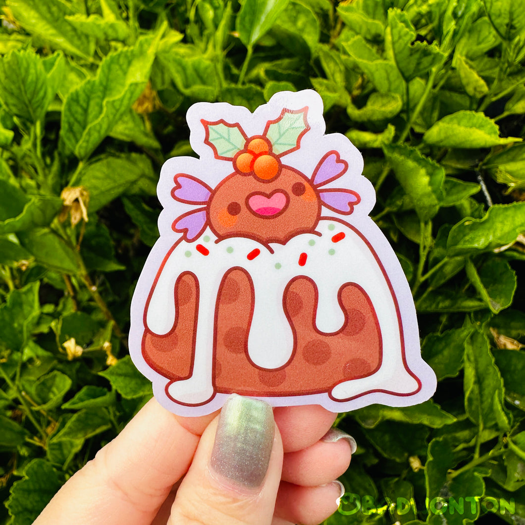 Wooper Holiday Pudding Sticker