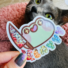 Load image into Gallery viewer, Froggo SLAYYY Sticker
