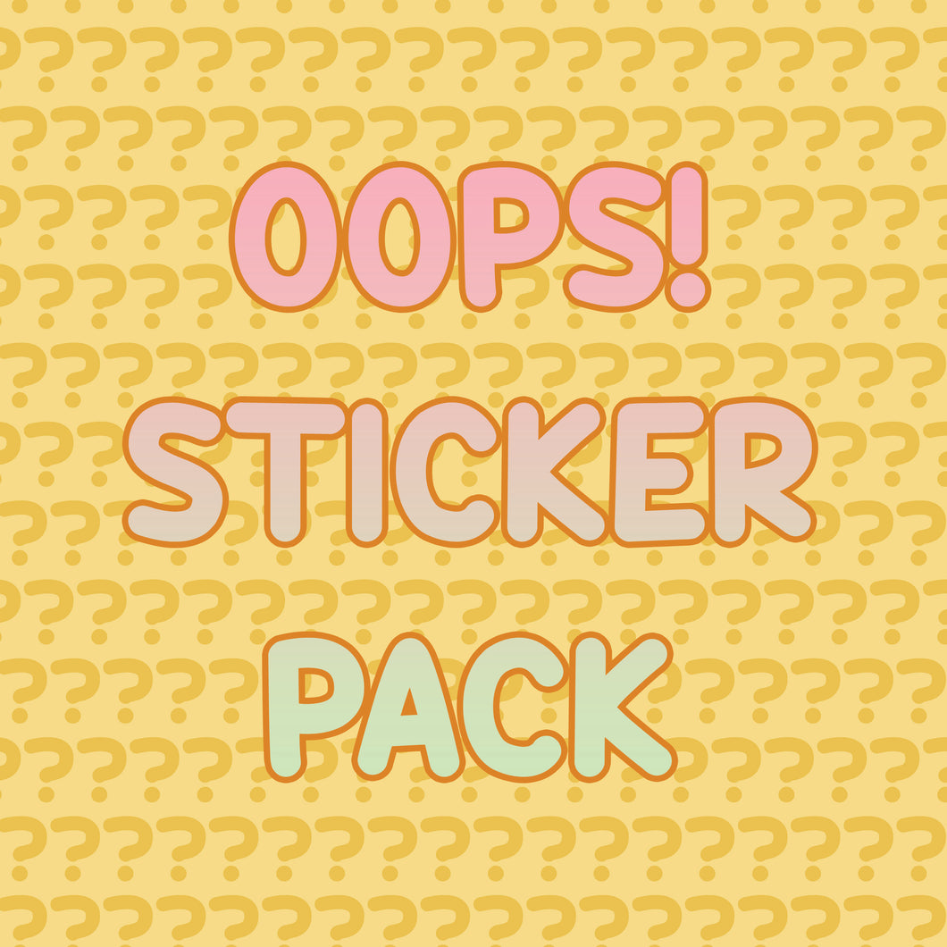 OOPS! Sticker Pack