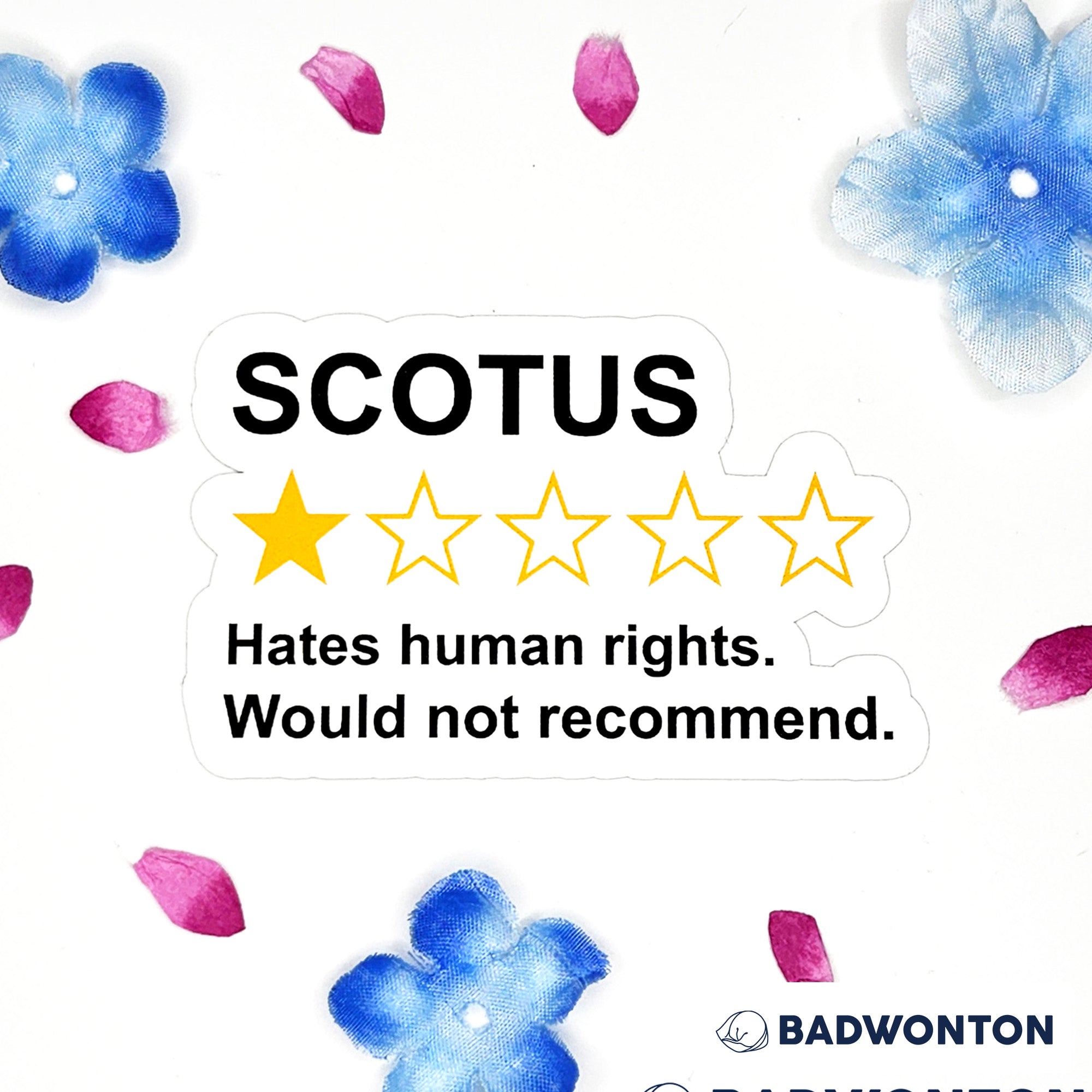 Scotus Sticker SCOTUS Review Sticker – badwonton